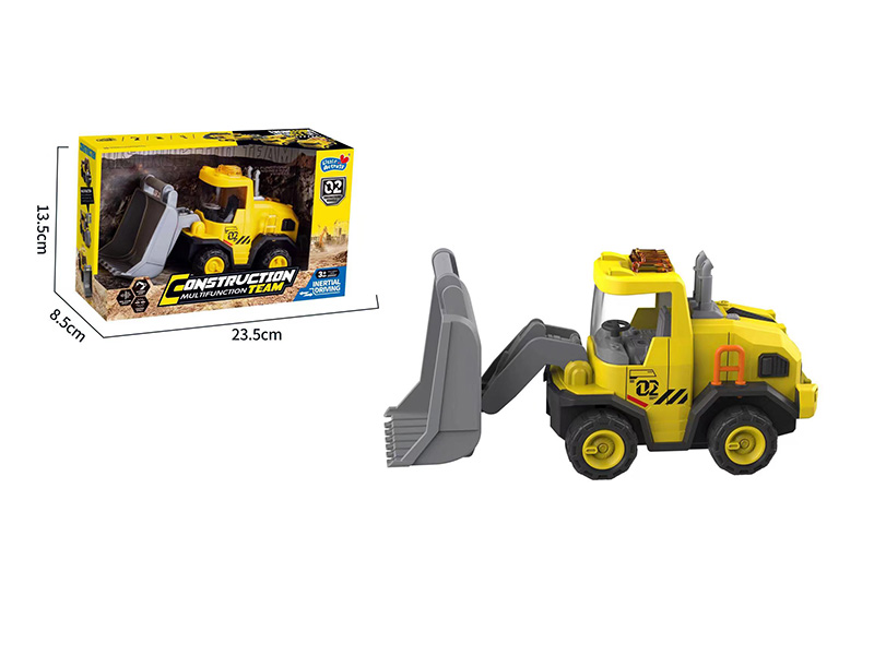 Friction Engineering Truck With Sound And Light(Bulldozer)