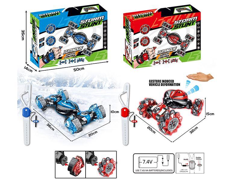 1:12 12CH Gesture Induced Stunt Twist Car