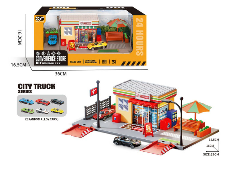 Convenience Store Scene