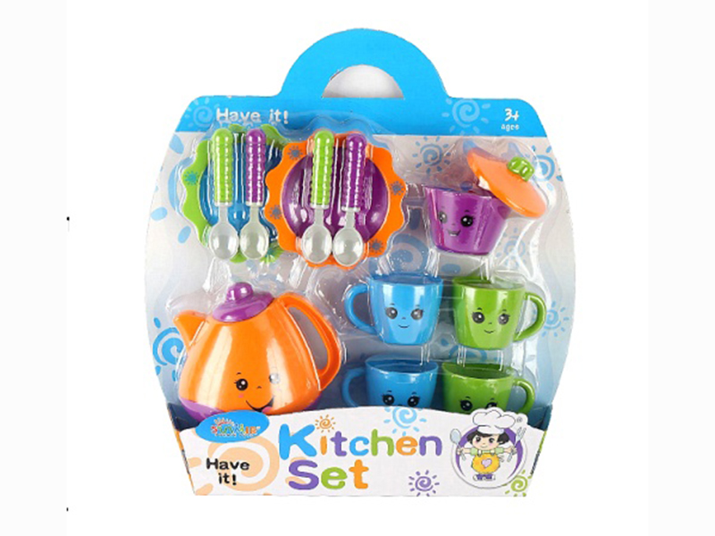 Solid Color Tea Set