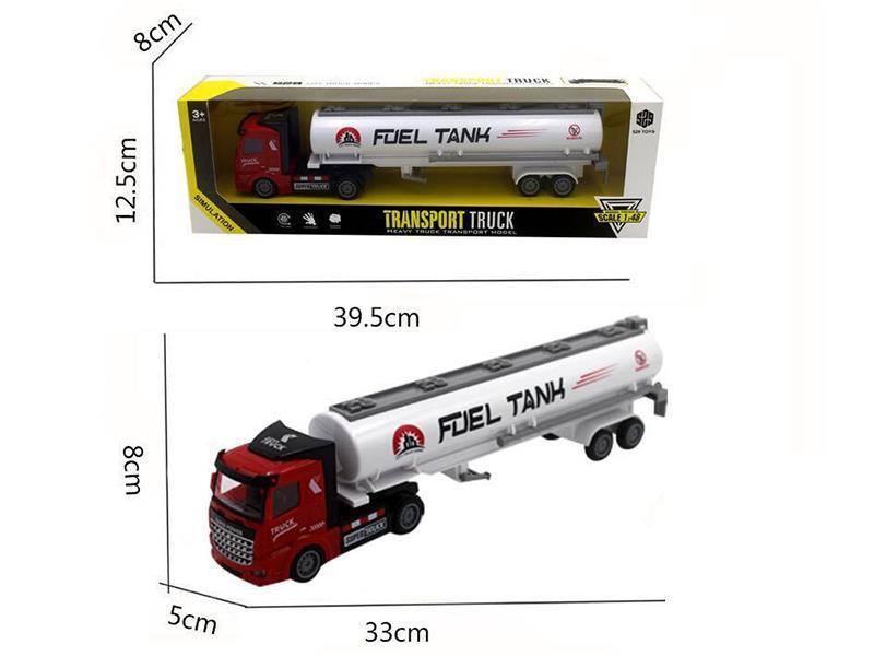 1:48 Alloy Pull Back Tanker