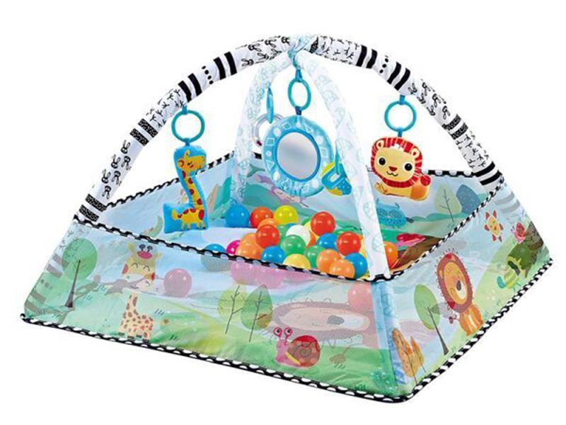 2 In 1 Play Mat With 20 Ocean Balls