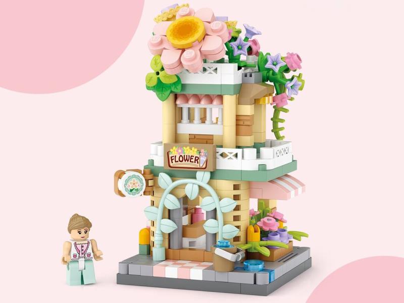 Building Blocks: 390 Pieces For The Flower Shop