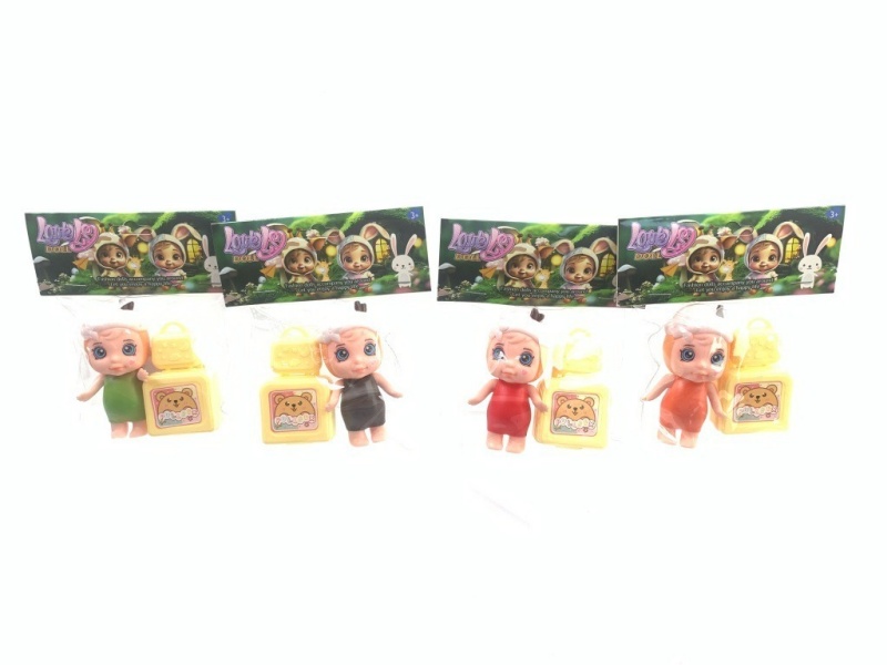 2.5-Inch Rubber-Lined Fruit Series Dolls
