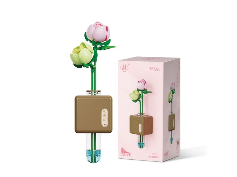 Rose Building Blocks 312pcs