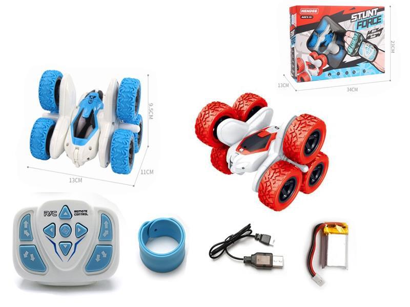 2.4G Programming Watch Remote Control Stunt Car