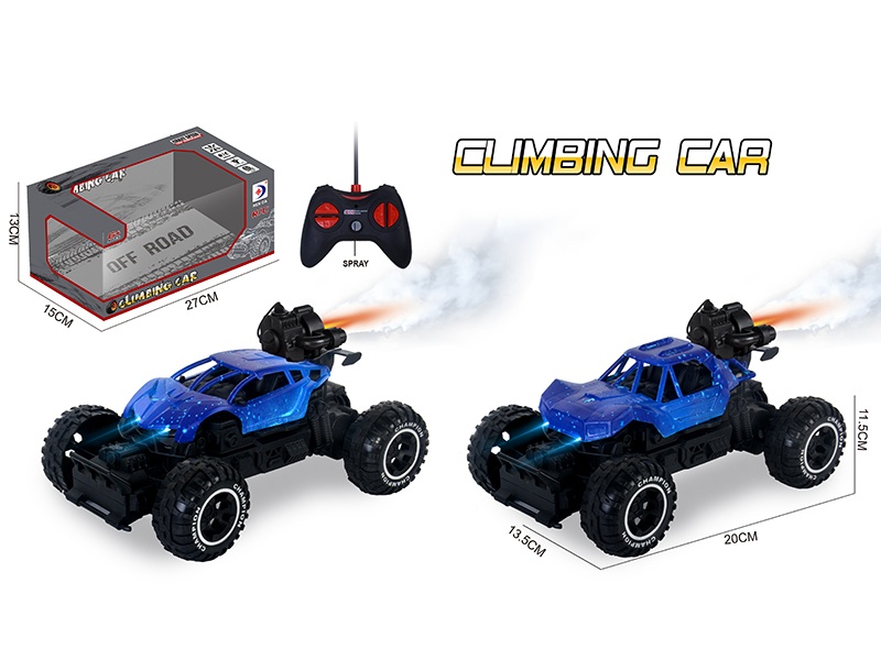 Remote Control Spray Climbing Car