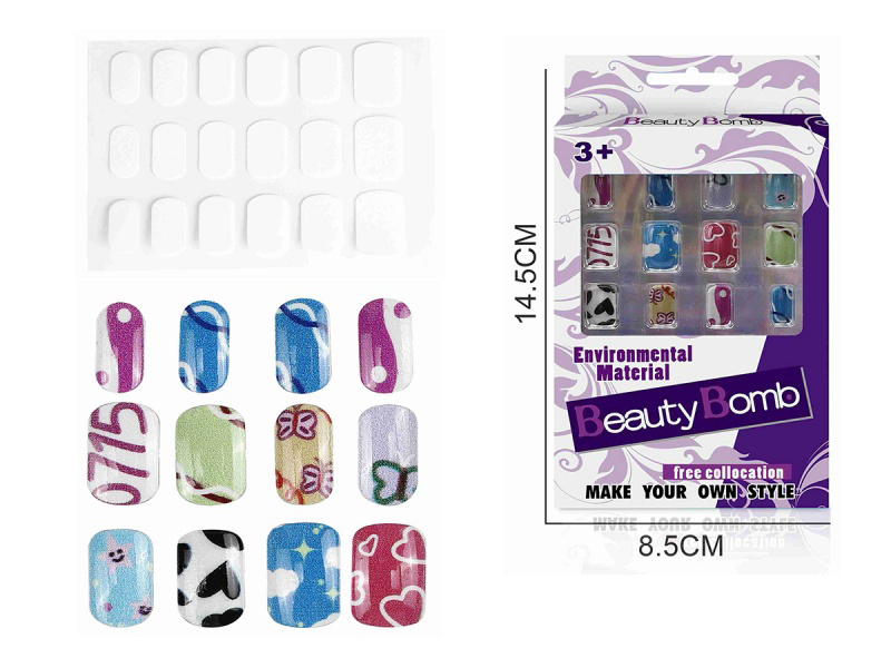 DIY UV Nail Art Stickers
