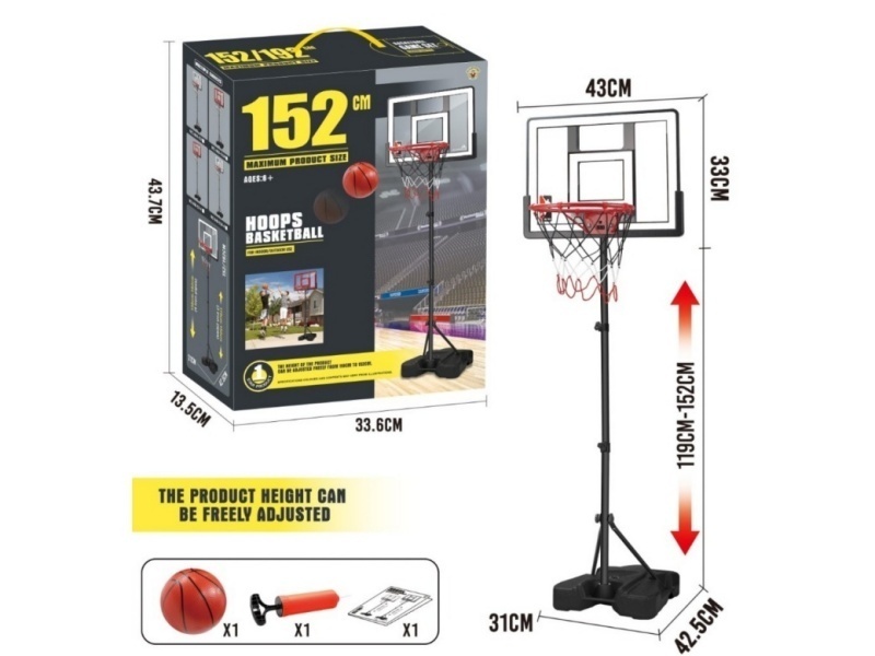 Enhanced Basketball Stand
