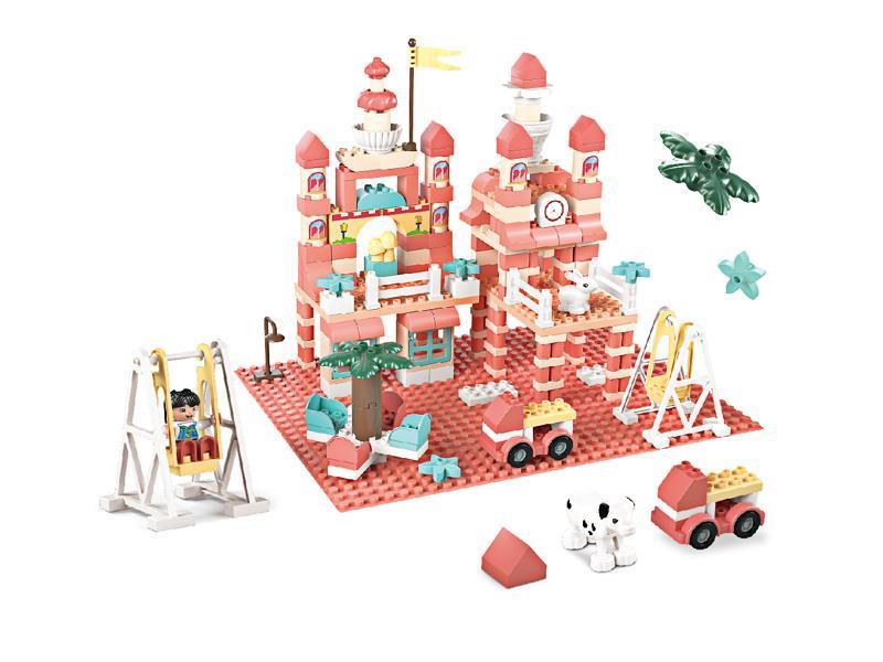255PCS Girl Castle Building Blocks