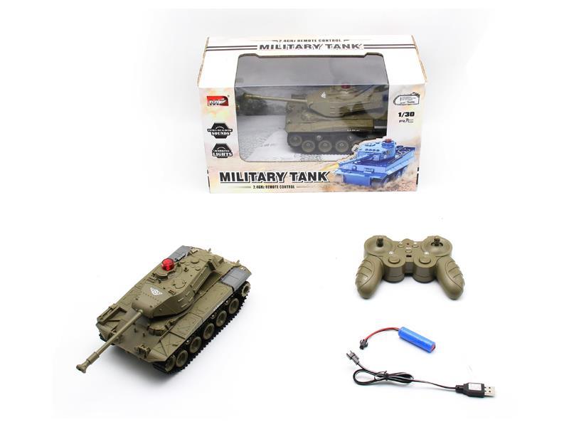 1:30 2.4G R/C US M41A3 Tank