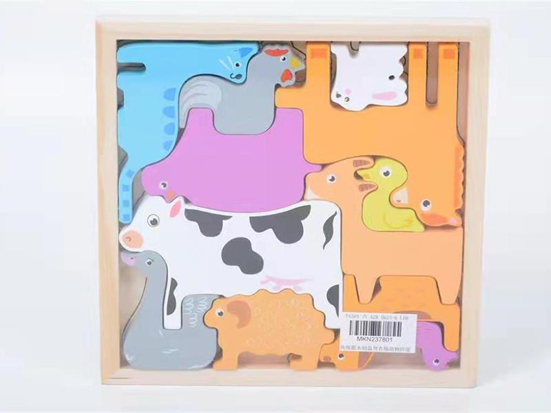 Wooden Farm Animal Puzzle