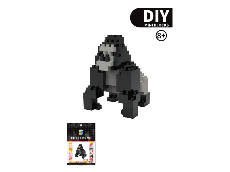 Chimpanzee Building Block Animal Series 178PCS