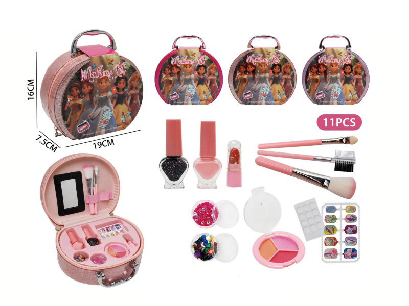 Portable Cosmetic Bag 3 Colors Mixed Princess