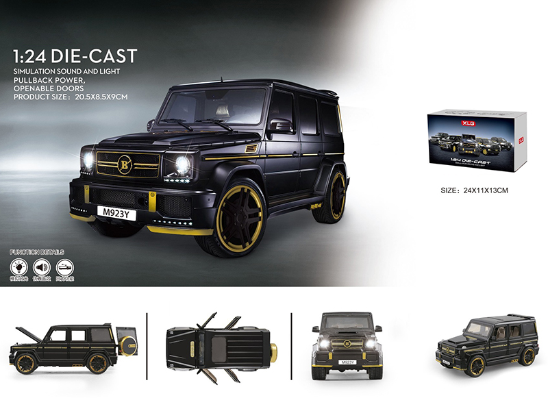 1:24 Benz G65 Alloy Car Model