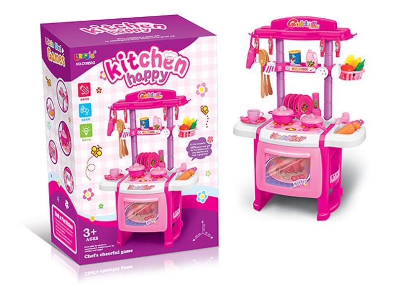 Pink Large Kitchen Table