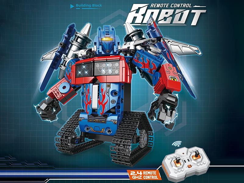 2.4G Remote Control Optimus Prime Building Blocks(447PCS)