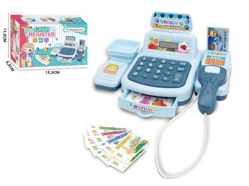 Cash Register Toy With Light And Sound