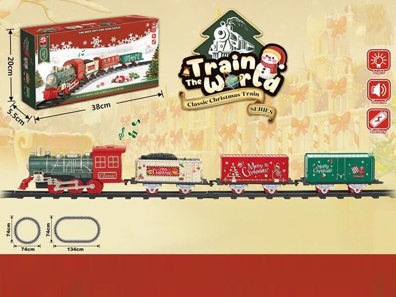(Electric) Christmas Classical Light And Music Mini Train