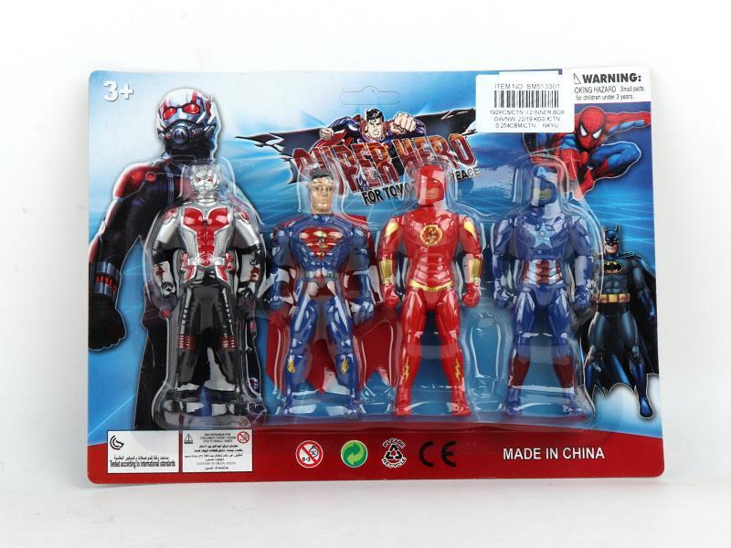 4Pcs Heroes Toy With Light