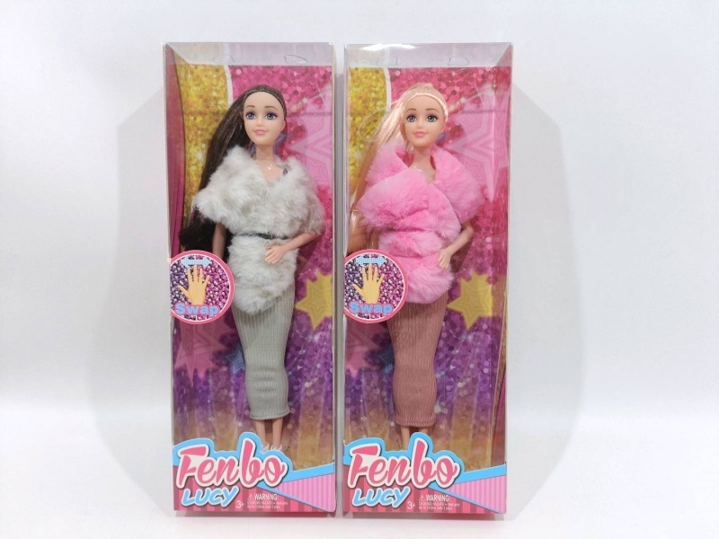 Two 11.5-Inch Fashionable Dolls