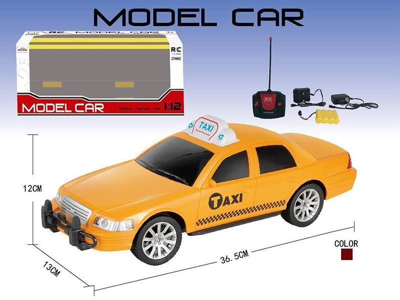 1:12 4-Channel R/C Taxi Car