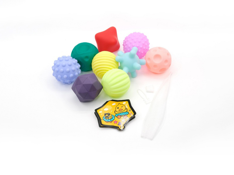 Soft Rubber Touch Big Grip Ball With Bb Whistle