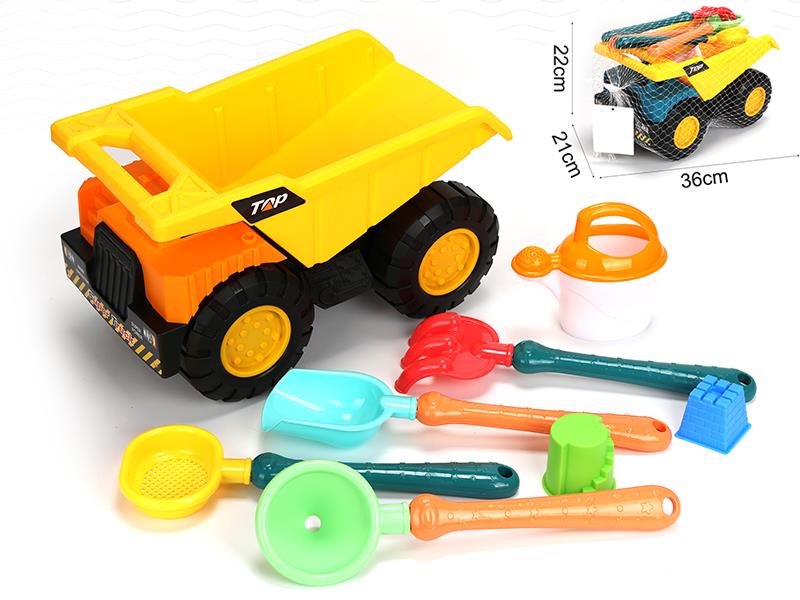 8PCS Large Beach Truck Set