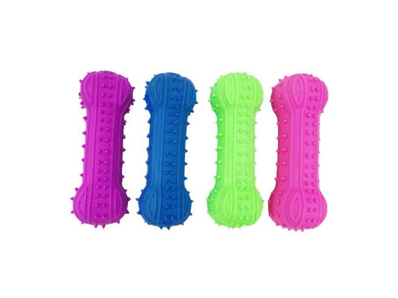 Whistle Barbell Pet Toy