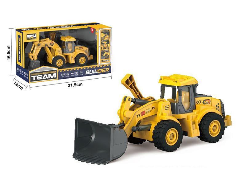 1:16 Friction Bulldozer With Sound And Lights