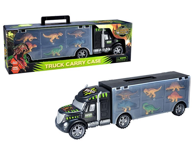 Slide Container Car With Dinosaurs