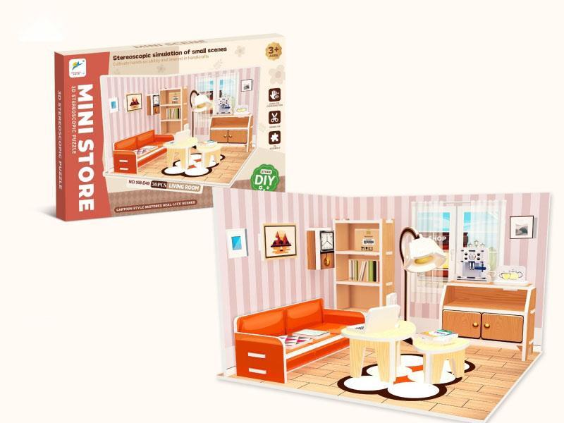 30 Pieces Of Three-Dimensional Jigsaw Puzzles For The Living Room