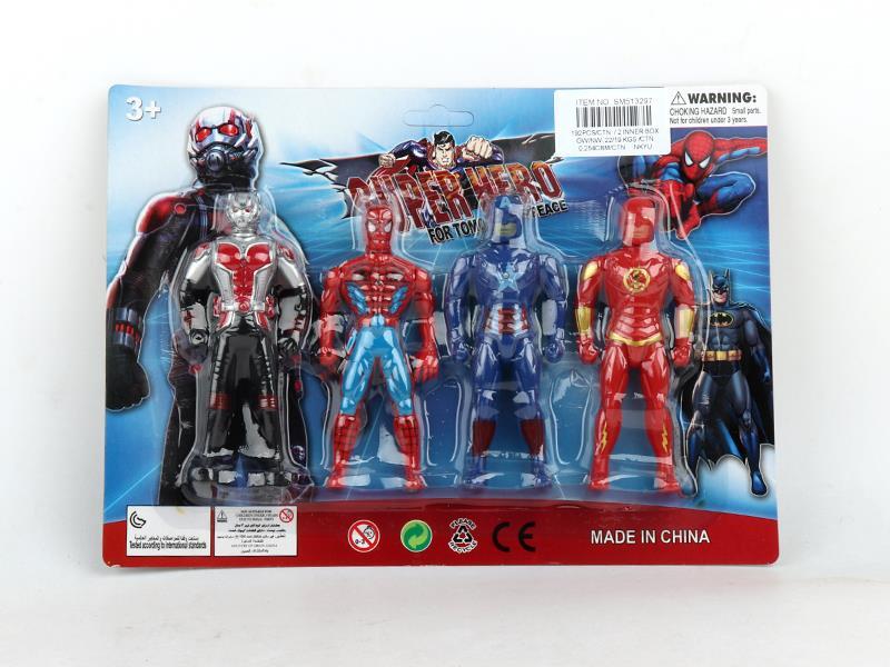 4Pcs Heroes Toy With Light