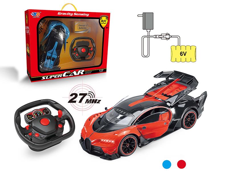 1:12 Bugatti 3 Open Doors Remote Control Car (With Charger,Rechargeable Batteries)