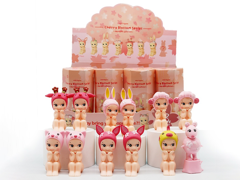 Cherry Blossom Series Decorative Mini Figures 12pcs