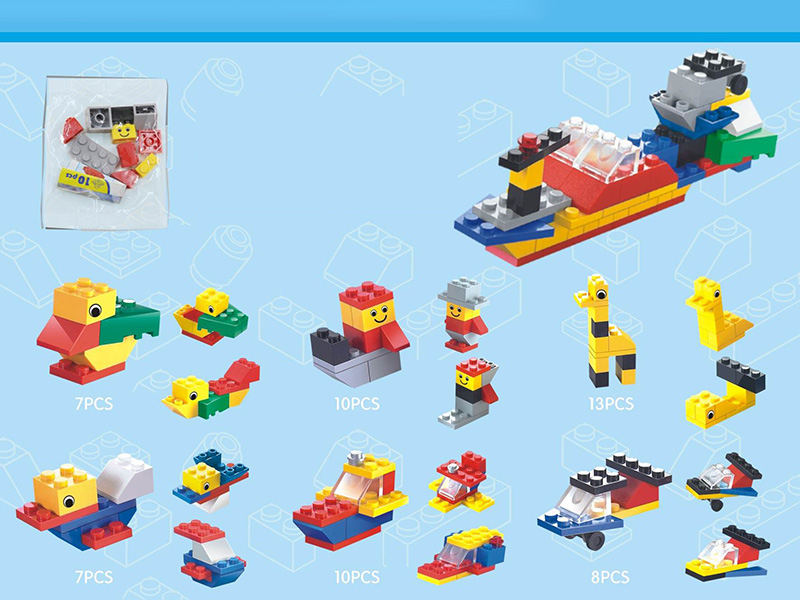 Small Particle Building Blocks