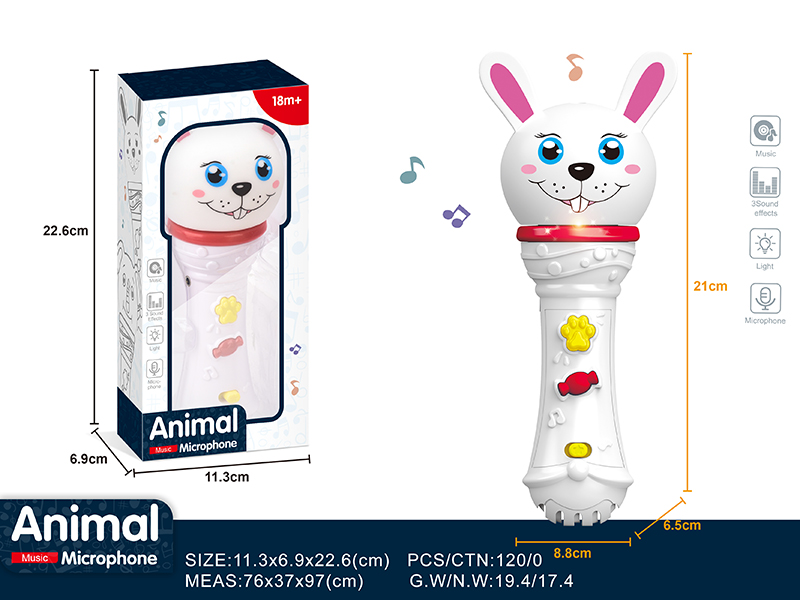 Rabbit Microphone Toy