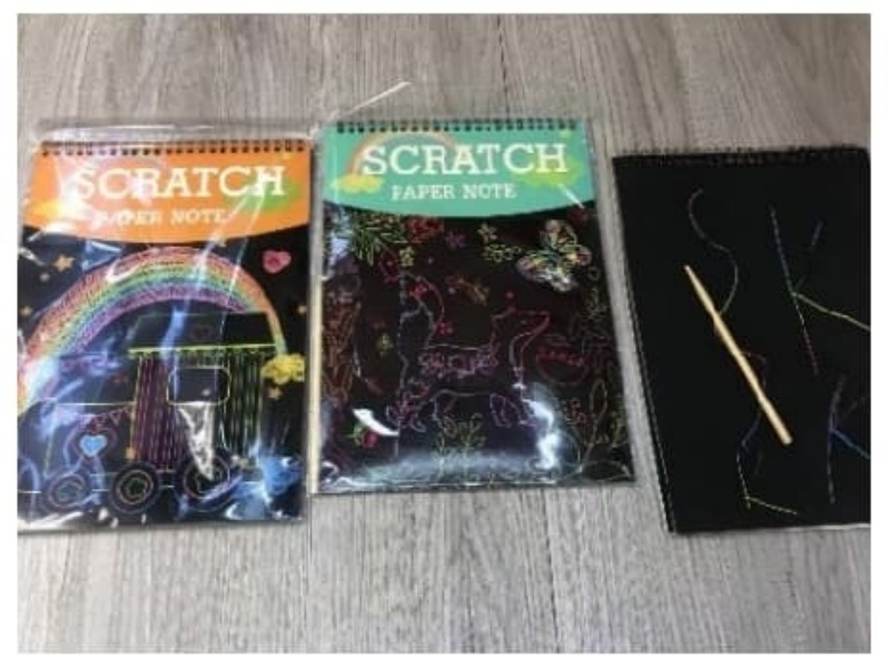 Scratch Book(Old Black)