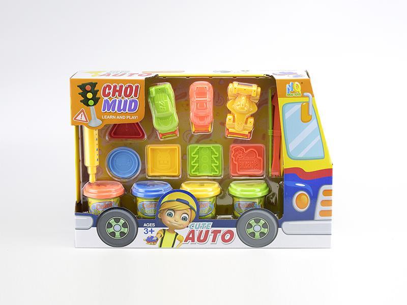 Colored Mud  Racing Set