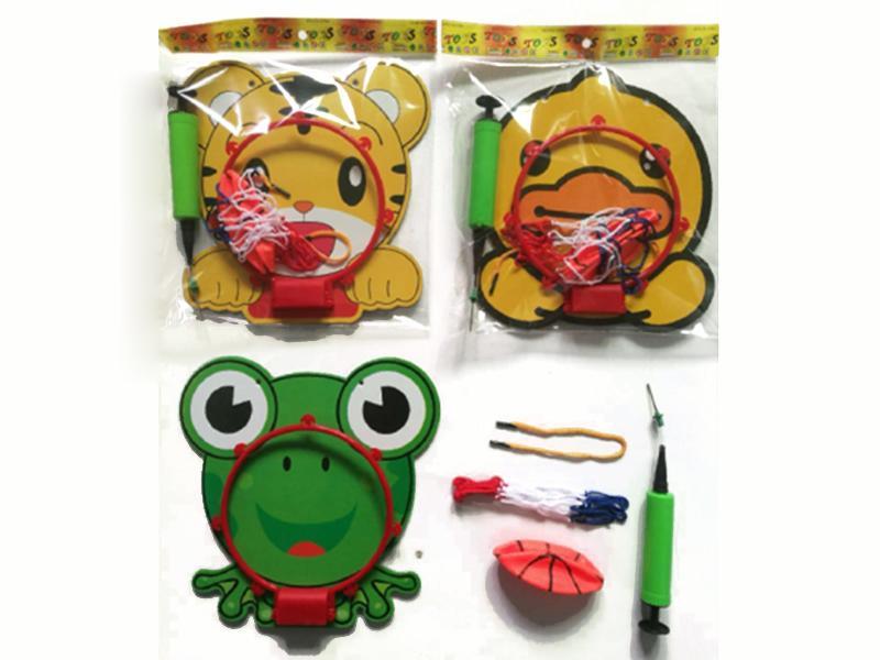 Animal Head Basketball Board With Pump