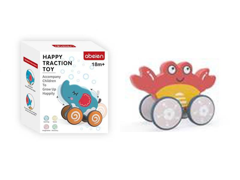 Happy Traction Toy - Crab