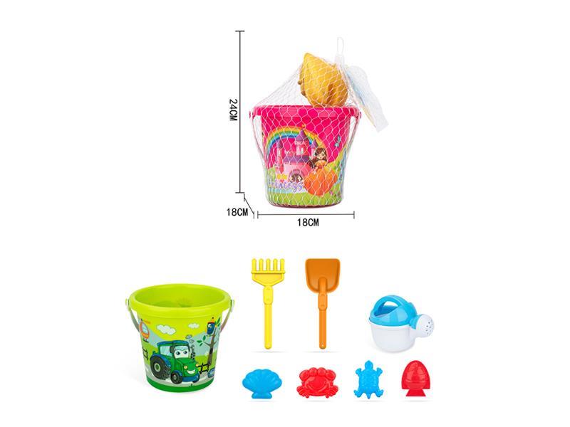 Heat Transfer Printing Beach Bucket