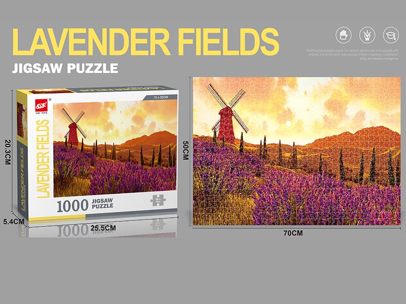 1000pcs Puzzle(Lavender Field)