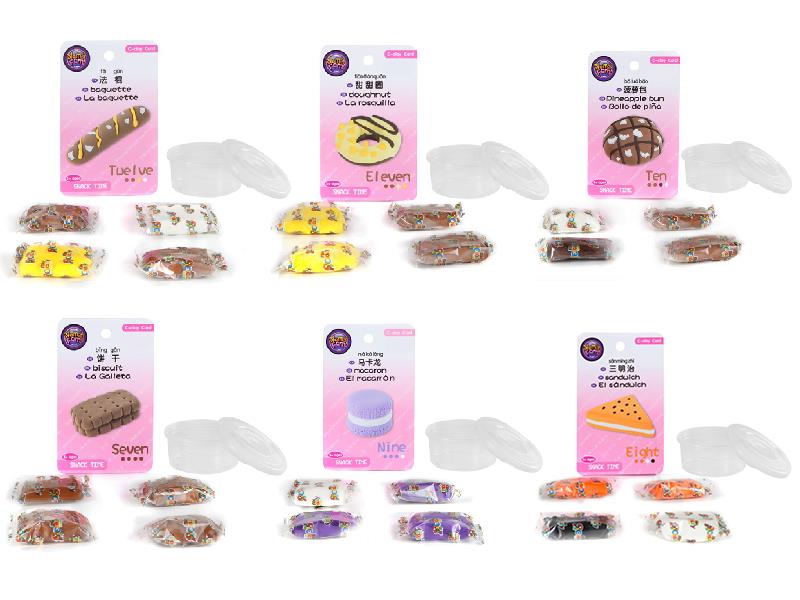 Learning Card Clay Set - Dessert Series