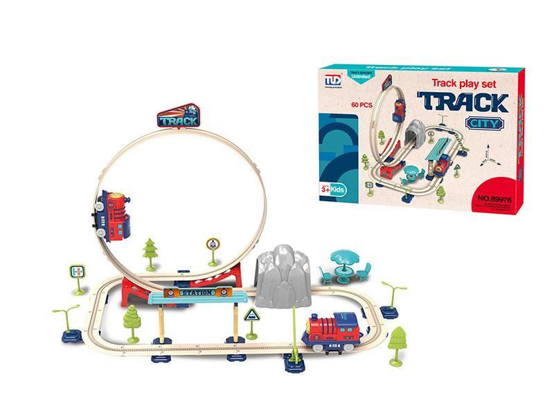 Electric Train Track Paly Set