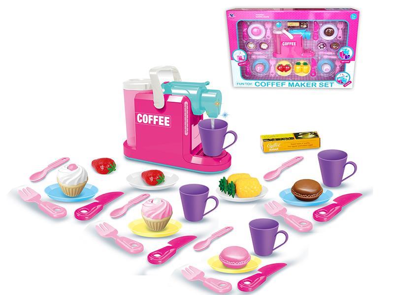 Coffee Machine Tea Set(Light,IC,Water)