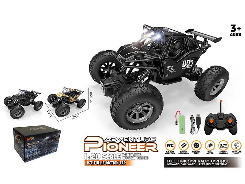 4-Channel Remote Control  Alloy Off-Road Climbing Car