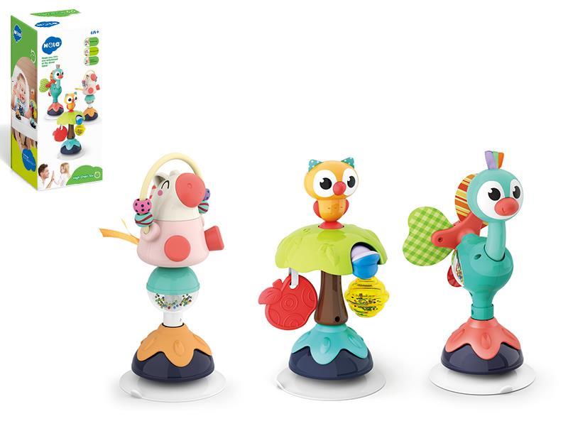 High Chair Suction Cup Rattle Toy