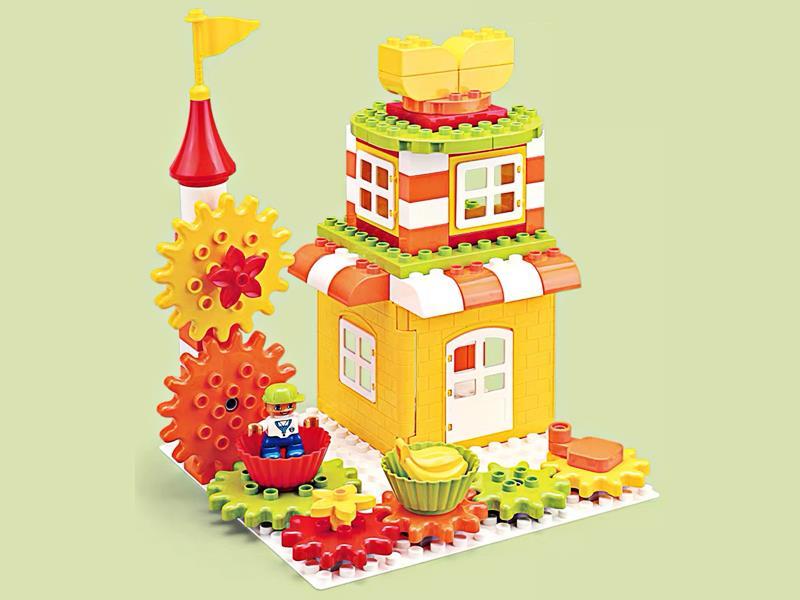 Garden Restaurant Building Blocks