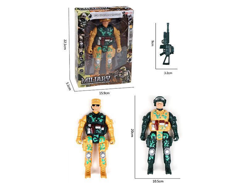 Soldier Toy With Flash Lights